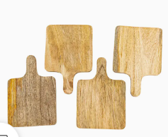 Mini Charcuterie Boards, set of 4